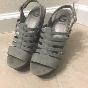 Gray Guess Wedges